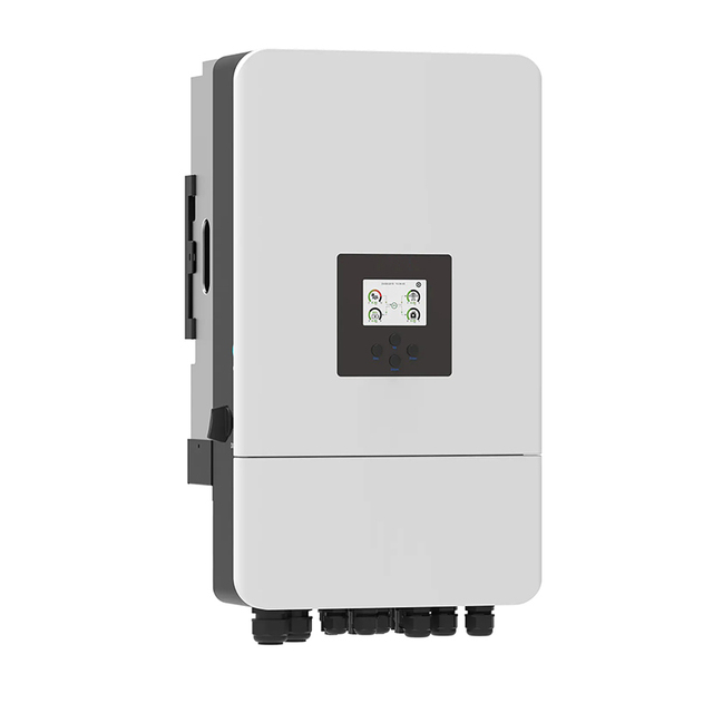 SUN-8K-SG05LP3-EU-SM2 Three Phase 8kw Hybrid Solar Inverter Pure Sine Wave IP65 Protection 97.6% Efficiency for Household Solar
