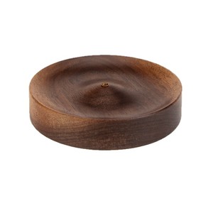 Adorno de Oficina de Madera de Nogal Negro, Accesorios Artesanales, Mango Redondo Ranurado de Madera Maciza, Decoración Grabada Personalizable - Product Image 3