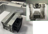 Profilé de rail solaire en aluminium anodisé Art Sign AL6005-T5 pour systèmes de montage photovoltaïque sur toiture commercielle et résidentielle OEM ODM