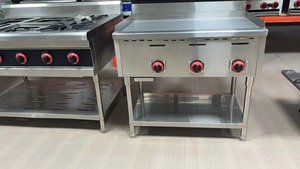 Plaque de cuisson à gaz <span class=keywords><strong>en</strong></span> acier inoxydable, poêle à crêpes de table, hôtel, restaurant, restauration, <span class=keywords><strong>cuisine</strong></span>, école, service, plaque <span class=keywords><strong>en</strong></span> acier inoxydable épaisse - Product Image 3