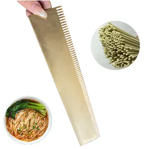 Strength Factory H62 Brass Fuji Burr-free Smooth Cup Noodle Comb for Instant Ramen Production Line