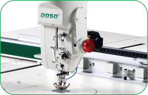 Máquina de Coser Industrial Computarizada Inteligente Automática de Puntada Recta de Cama Plana Programable DS-360W con Rotación de Cabezal de 360° - Product Image 3