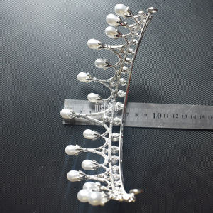 MSFAEM Venta caliente Novia Regalos Boda Conjuntos Joyería Nupcial Corona Pendientes Mujeres Collar - Product Image 2