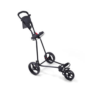 Carrito de Golf Plegable de Alta Calidad con Estructura de Acero, Carrito de Golf de 3 Ruedas - Product Image 1