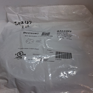 Cordon de connexion Plc M415-0000-1a-0wbr01-vx8334-050 (bcc034c) 5 broches femelle 4A/250V avec embout pour produit sous garantie - Product Image 1