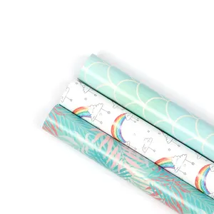 Custom DIY Gift Wrapping Paper for Book Cover Handmade Craft