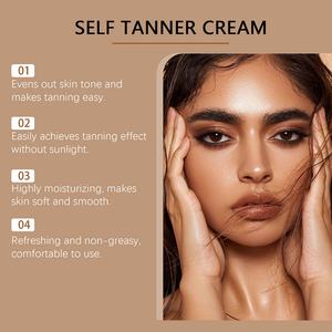 WIYUN 50g Crema Bronceadora de Marca Privada, Hidratación Profunda, Efecto Duradero, Autobronceador para Todos los Tonos de Piel - Product Image 4