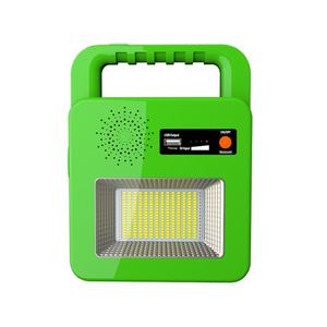 Chargeur extérieur multifonctionnel, lampe de camping d'urgence rechargeable, 15W, haute capacité, 6000mAh, panneau solaire, batterie externe - Product Image 2
