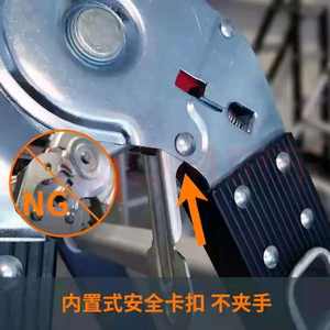 <span class=keywords><strong>Escalera</strong></span> de aluminio <span class=keywords><strong>telescópica</strong></span> <span class=keywords><strong>4</strong></span> plus, 2 escalones de extensión funcionales, 2,44 <span class=keywords><strong>metros</strong></span> - Product Image 6