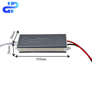 10W ตั<span class=keywords><strong>ว</strong></span>ขับ LED ส่องสว่างกลางแจ้ง AC-DC IP67กันน้ำแรงดันไฟฟ้าคงที่24V เอาต์พุตเดีย<span class=keywords><strong>ว</strong></span>0.5A ตู้เย็นไฟ LED - Product Image 1