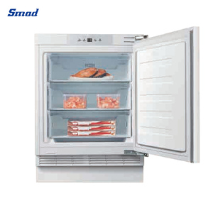 97L Small Home Integrated Built in Under Counter Compact Upright Freezer - Product Image 2