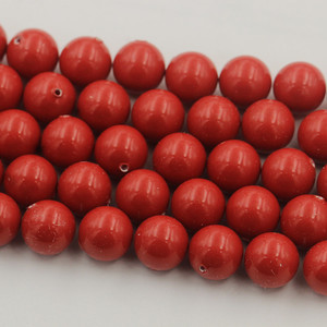 Hochwertige 5818 Schnur runde Form lose Imitation Perlen Perlen halbes Loch für Mode Frauen Halskette Schmuck Herstellung Lieferungen - Product Image 2