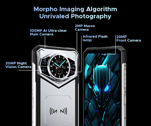 <strong>DOOGEE</strong> S200 5G Rugged Phone 6.72&quot; 120Hz Display 12GB+256GB Rear Display 100MP AI Main Camera 10100mAh 33W Charging <strong>Doogee</strong> S200