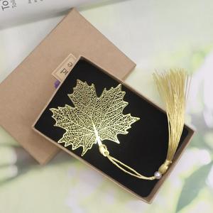 Fabricante, venta al por mayor, marcapáginas de vena de latón, regalos de empresa, borlas ahuecadas, manualidades, suministros escolares, novedad de <span class=keywords><strong>2022</strong></span> - Product Image 5