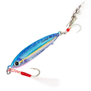 LureGee AVIATOR PRO 65 Mét 19 Gam Kim Loại Jig Cá Lure Bass Câu Cá Jigs Trolling Lures Nhân Tạo Cứng Bait Saltwater Fishing Lure