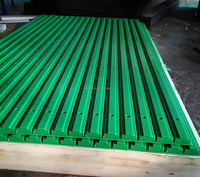 Fournisseur direct usine : Profilés plastiques UHMWPE brillants usinés CNC, moulés par extrusion sur mesure, bandes anti-usure et guides latéraux pour convoyeurs