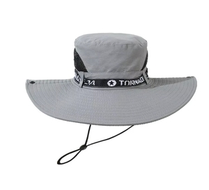 Sombrero de pescador personalizado al por mayor, diseño desgastado de Tweed de terciopelo con cuerda para pescar o salidas informales - Product Image 3