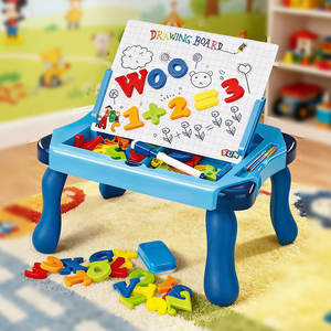 2-in-1 Educatief Tekenen & Schrijven Pad Pen Kinder Speelgoed Dlugopis 3D Doodler Handschrift Speelgoed Zintuiglijke Tekentafel - Product Image 4