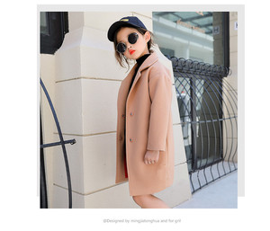 Fournisseur chinois de vêtements pour enfants, magnifiques manteaux en fourrure chauds pour filles, vente en gros - Product Image 3