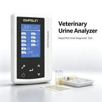 Analyseur d'urine vétérinaire portable 10 paramètres avec imprimante sans fil pour clinique vétérinaire