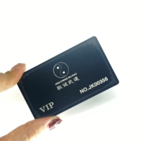금속 명함 실크스크린 인쇄 각인 무광 블랙 0.8mm 두께 맞춤 사이즈