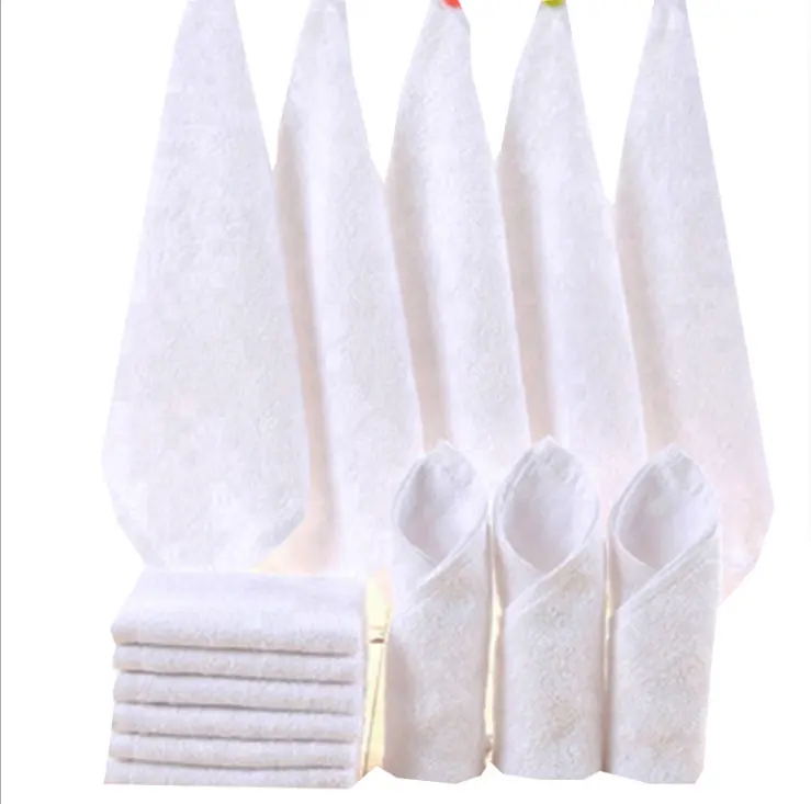 Custom hotel/ristorante tovagliolo di mano del cotone piccolo asciugamano