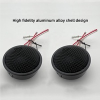 Super Power 120W Speaker Audio mobil Mini Tweeter 25mm kubah mobil dengan besi dan bahan logam