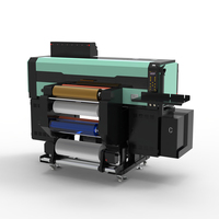Impresora de película Uv Dtf de apellido Zhou A2 Rollo a rollo Impresora Uv directa a película con laminador para plotter AB Fiim Dtf Uv 60cm
