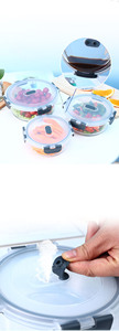 批发12件套耐热玻璃午餐盒适用于微波炉高硼硅保鲜碗 - Product Image 2