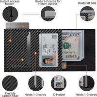 Porte-cartes pour homme RFID, origine Guangdong, autres styles