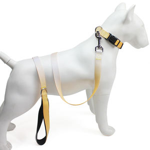 सामरिक कुत्ते प्रशिक्षण कॉलर और लीश सेट सेट एडजस्टेबल फैशन हैंडल बंजी नायलॉन धातु के साथ आसान चलने के लिए - Product Image 4