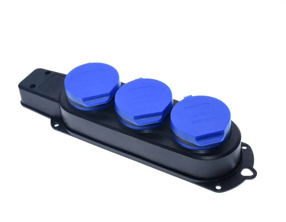 Eu Plug Ip44 European Standard Outdoor Waterproof Socket with cover IP44 220-250V 16A Electrical Equipment Sockets