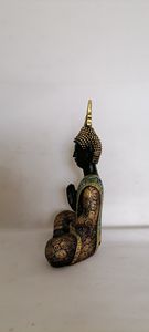 Figuras Religiosas de Buda de 16 cm, Filipinas, Tailandia, Vietnam, Venta Caliente, Escultura de Arte de Amitabha, Estatua de Dios Hindú de Resina para Interiores - Product Image 5