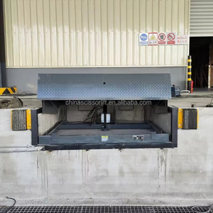 Tải 6/8/10/12/15 tấn thủy lực Dock leveler có thể gập lại văn phòng phẩm <span class=keywords><strong>container</strong></span> tải đoạn đường nối cho <span class=keywords><strong>container</strong></span> thiết bị đầu cuối & Hàng hóa bãi - Product Image 3