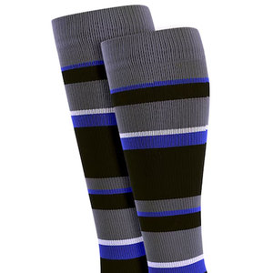 Chaussettes de sport de compression pour jeunes de haute qualité, personnalisées, antidérapantes, respirantes, durables, 100% polyester, sublimation - Product Image 6