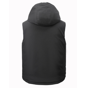 Wholesale custom logo front, men's and women's waterproof casual winter vest, multiple pockets, thickened and warm - Product Image 4
