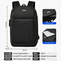 Nouvelle Tendance 2026 : Sacs à Dos Professionnels pour Hommes, Imperméables, avec Port USB, Grande Capacité, pour Voyage et Loisirs, Sac Ordinateur