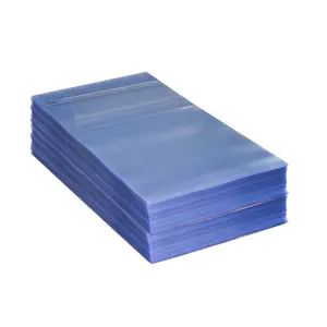 环保PVC片材覆盖PE保护膜高透明硬质塑料PVC薄膜折叠盒