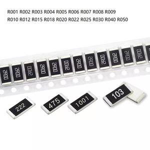 Résistance à puce à film épais <span class=keywords><strong>SMD</strong></span> R001 R007 R010 R018 R025 1% 1k 10k 100k 2.2 Ohm <span class=keywords><strong>470</strong></span> Ohms 0201 1206 0805 0603 Kit de résistances <span class=keywords><strong>SMD</strong></span> - Product Image 6