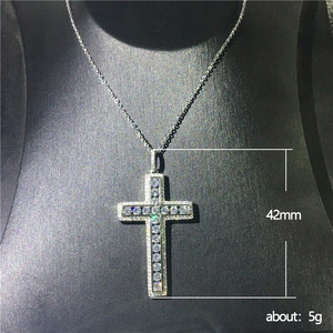 Collana con Ciondolo Geometrico in Stile Hip Hop Punk Europeo-Americano per Donne, Catena alla Moda per Clavicola, Accessorio Trendy - Product Image 3