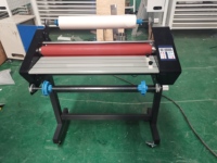 Machine à plastifier à chaud et à froid Double 100, machine à plastifier à film thermique, plastifieuse à rouleaux pour papier photo, impression numérique