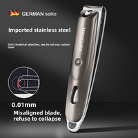 Longhui Coffret Cadeau 3 Pièces en Acier Inoxydable Premium – Coupe-Ongles et Ciseaux à Ongles de Haute Qualité pour Usage Domestique, Kit de Manucure avec Cure-Oreilles