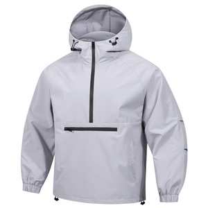 Vente en gros transfrontalière : <span class=keywords><strong>Sweat</strong></span>-shirt à <span class=keywords><strong>capuche</strong></span> pour <span class=keywords><strong>homme</strong></span>, style coréen, coupe ample, demi-zip, uni, infroissable, gris clair, noir clair - Product Image 4