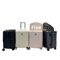 Nouvelle Collection 2025 : Valise Trolley ABS à Roulettes pour Maman et Enfant avec Serrure TSA – Les Enfants Peuvent S'asseoir et Voyager Comme sur une Poussette