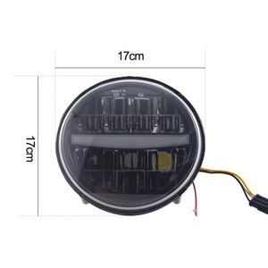 Yongjin ไฟหน้า LED พร้อมแหวนฮาโลเจนสำหรับ <span class=keywords><strong>Vespa</strong></span> GTS 200 300 - Product Image 6
