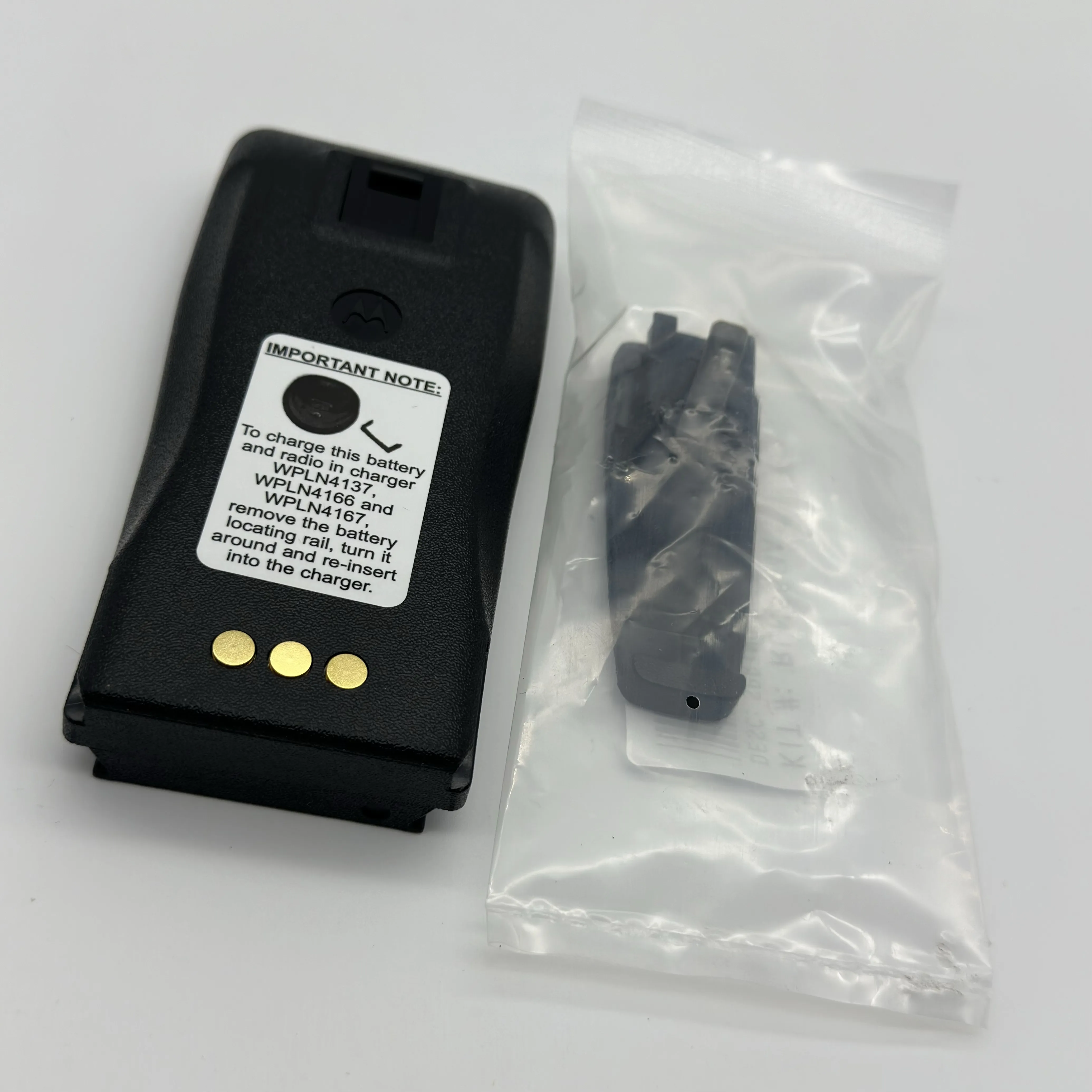 Batterie de talkie-walkie directe d'usine NNTN4851pour radio bidirectionnelle MOTOROLA GP3688/CP200/EP450