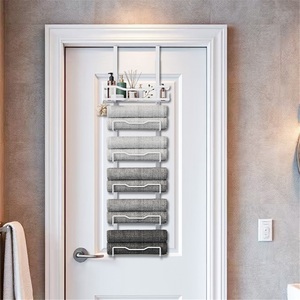 Moderno y Elegante Toallero de Esquina de Aleación de Zinc para Baño, Estante de Almacenamiento Multicapa para Uso en Hoteles - Product Image 5