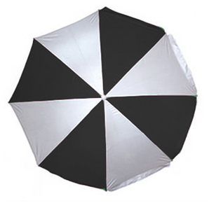 Хорошее качество UPF50 + уличный большой зонт с защитой от ультрафиолетового цвета, ветрозащитный наружный пляжный зонт (черный) - Product Image 2