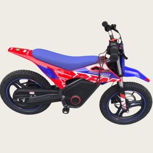 Moto électrique tout-terrain pour enfants RFN SX-E150, vitesse 6-13 km/h, roues de 12 pouces, hauteur 90-110 cm, pour enfants. - Product Image 3