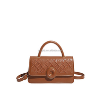 Sac bandoulière en PU pour femme - Sac élégant et décontracté tendance streetwear - Sac à bandoulière en cuir de créateur - pour filles